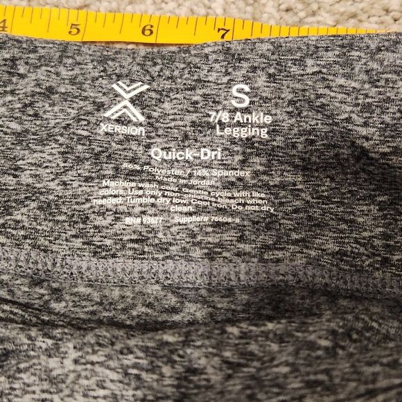 Xersion Quick Dri 7/8 Ankle Leggings - Picture 2 of 8